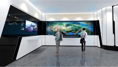 丽水联通智慧城市展厅
640m²