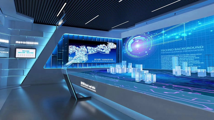 双屏联动以多样化的形式丰富展示手段 - 肯诺达多媒体